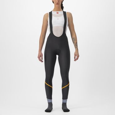 Castelli Velocissima DT Radhose Lang Schwarz/Grau Damen