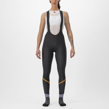 Castelli Velocissima DT Radhose Lang Schwarz/Grau Damen 