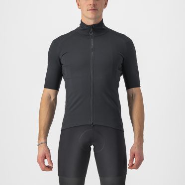 Castelli Perfetto RoS 2 Wind Kurzarm Radtrikot Schwarz Herren 