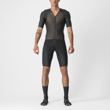 Castelli BTW speedsuit Kurzarm Schwarz Herren 