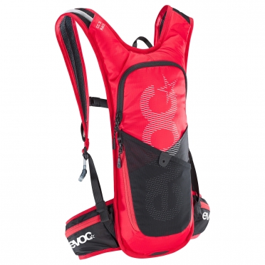 Evoc CC Race 3L + 2L Trinkblase Rucksack Rot