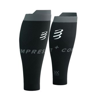 Compressport R2 Oxygen schwarz/grau