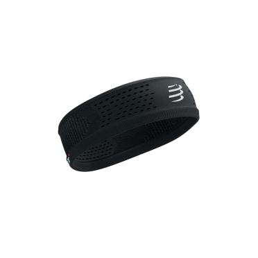 Compressport Stirnband thin on/off schwarz