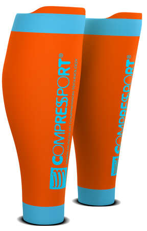 Compressport R2 v2 Wadenkompressoren Orange 