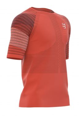 Compressport Racing Kurzarm t-shirt Orange Herren