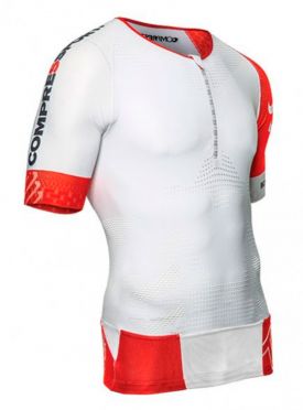 Compressport Tr3 aero top Compression Weiß