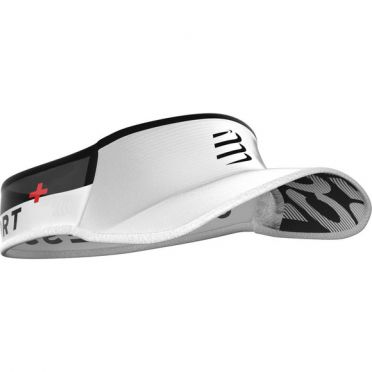 Compressport Ultralight Laufvisor Weiß