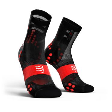 Compressport V3.0 ultralight Radsocken Schwarz