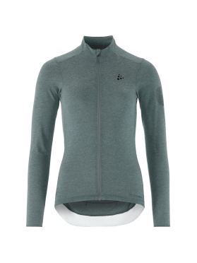 Craft Core Bike Essence Wool Jersey Langarm Blau Damen 