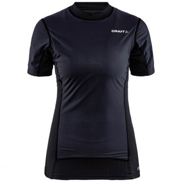 Craft Active extreme X Wind Unterhemd kurzarm Schwarz Damen 