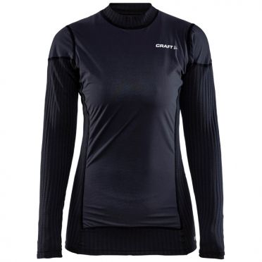 Craft Active extreme X Wind Unterhemd langer Ärmel Schwarz Damen 