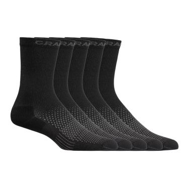 Craft Active High Socken Schwarz 5-pack Unisex 
