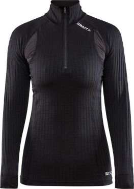 Craft Active extreme X Zip Unterhemd langer Ärmel Schwarz Damen 