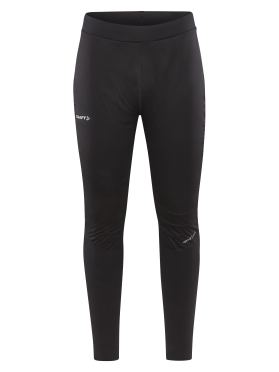 Craft Advanced Essence Warm Wind 2 Laufhose Lang Schwarz Herren