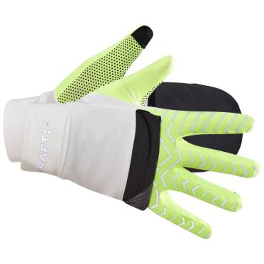 Craft Advanced Lumen Hybrid Handschuhe White Flumino 