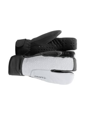Craft Siberian 2.0 Split finger Radhandschuhe Silver/Schwarz Unisex