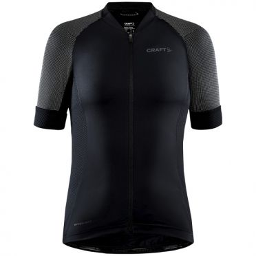 Craft Advanced Endurance Lumen Radrikot SS Schwarz Damen
