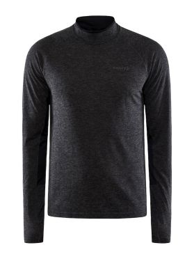 Craft Advanced Subz Wool 2 Langarm Laufshirt Herren Schwarz 