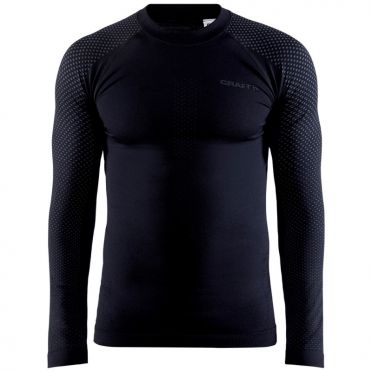 Craft Advanced Warm Fuseknit Intensity Unterwäsche Lange Ärmel Schwarz Herren 