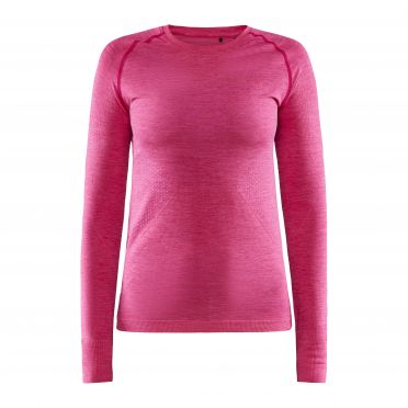 Craft Core Dry Active Comfort Langarmshirt Rosa Damen 