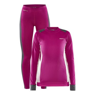 Craft Core Dry Thermo Unterwäsche set Rosa Damen 
