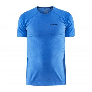 Craft Core Dry Active Comfort Unterhemd Kurzarm Blau Herren 