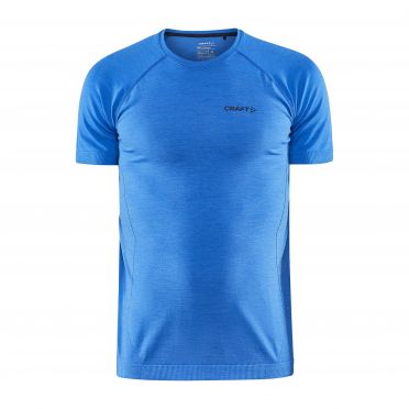Craft Core Dry Active Comfort Unterhemd Kurzarm Blau Herren