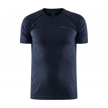 Craft Core Dry Active Comfort Unterhemd kurzarm dunkelblau Herren 