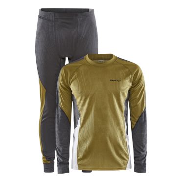 Craft Core Dry Thermo Unterwäsche set Gold/Grau Herren