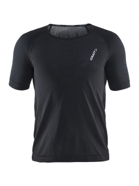 Craft Cool Intensity Roundneck Kurzarm Schwarz Herren