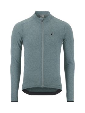 Craft Core Bike Essence Wool Jersey Langarm Blau Herren 