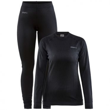 Craft Core Dry Thermo Unterwäsche set schwarz Damen 