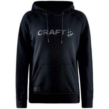 Craft Core Freizeitvest (mit Kapuze) Schwarz Damen 