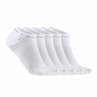 Craft Active Shaftless Socken Weiß 5-pack Unisex 