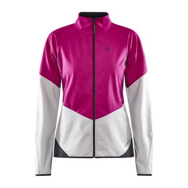 Craft Glide Softshell Jacke Rosa Damen