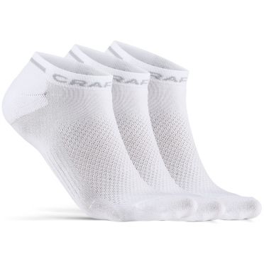 Craft Advanced Dry Mid Shaftless Socken Weiß 3-pack 