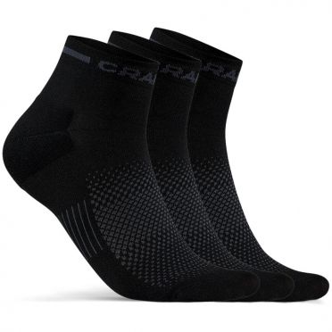 Craft Advanced Dry Mid Socken Schwarz 3-pack 