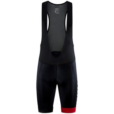 Craft Core Endurance bibshort Radhose Schwarz/Rot Herren 