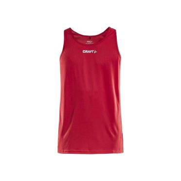 Craft Rush singlet shirt ärmellos rot Herren 