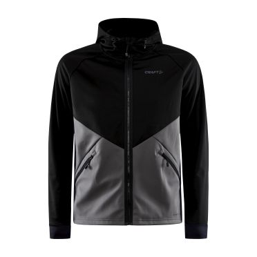 Craft Glide glide hood jacke Schwarz/Grau Herren