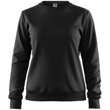 Craft Freizeittrikot Crewneck Schwarz Damen 