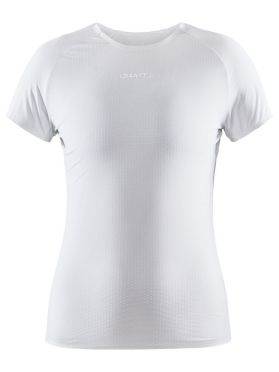 Craft Pro Dry Nanoweight Kurzarm Unterhemd Weiß Damen 