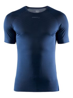 Craft Pro Dry Nanoweight Kurzarm Unterhemd Blau Herren