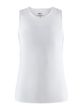 Craft Pro Dry Nanoweight Ärmellos Unterhemd Weiß Damen 