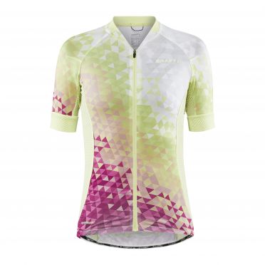 Craft Advanced Endurance graphic Trikot SS Gelb/Rosa Damen