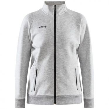 Craft Core Soul Reißverschluss Freizeitjacke Grau Damen 