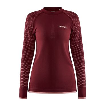 Craft Advanced Warm Fuseknit Intensity Unterwäsche Lange Ärmel Rot Damen