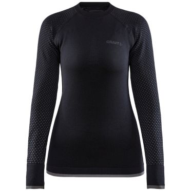 Craft Advanced Warm Fuseknit Intensity Unterwäsche Lange Ärmel Schwarz Damen