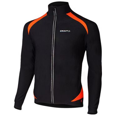 Craft Thermo XC Eislauf Jacke Schwarz/Orange Unisex 