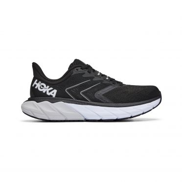 Hoka One One Arahi 5 Laufschuhe Schwarz/Weiß Damen